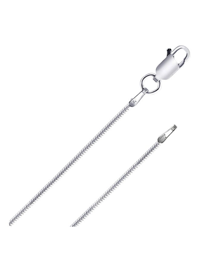 Fashions 925 Sterling Silver Italian 1mm,1.2mm,1.4mm,1.5mm,1.6mm,  - Image 4