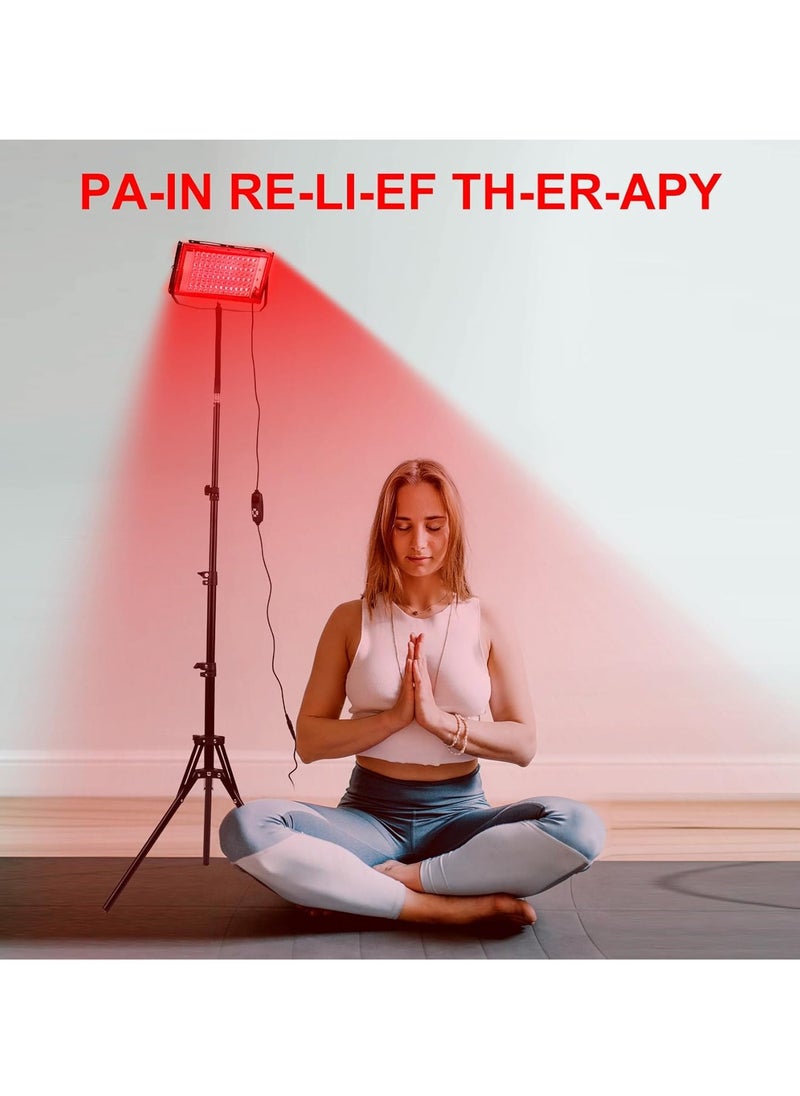 Generic Red Light Therapy, Red Light Therapy Panel, with Stand 35-67 Height, Adjustable Infrared Light Panel, Red 660nm and Near Infrared 850nm with Smart Controller, for Face Pain Skin Back  - Image 4