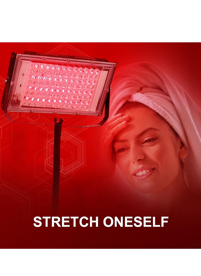 Generic Red Light Therapy, Red Light Therapy Panel, with Stand 35-67 Height, Adjustable Infrared Light Panel, Red 660nm and Near Infrared 850nm with Smart Controller, for Face Pain Skin Back  - Image 3