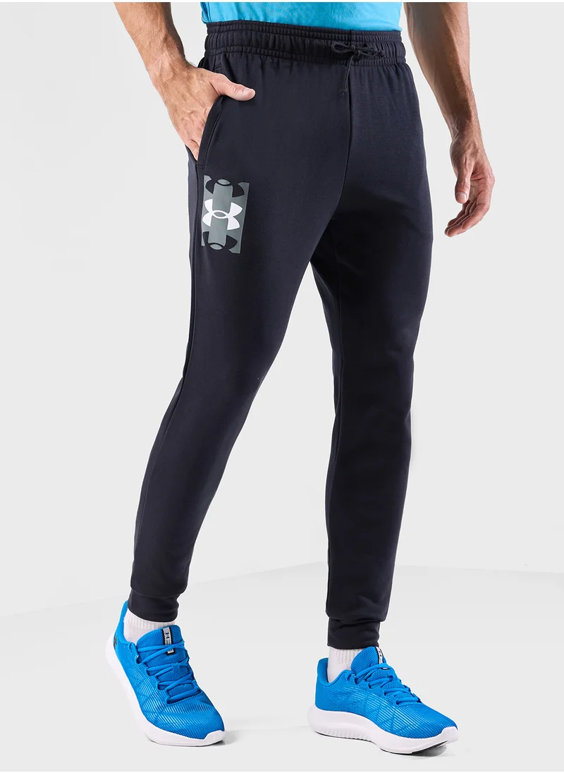 UNDER ARMOUR Men's Rival Terry Logo Jogger