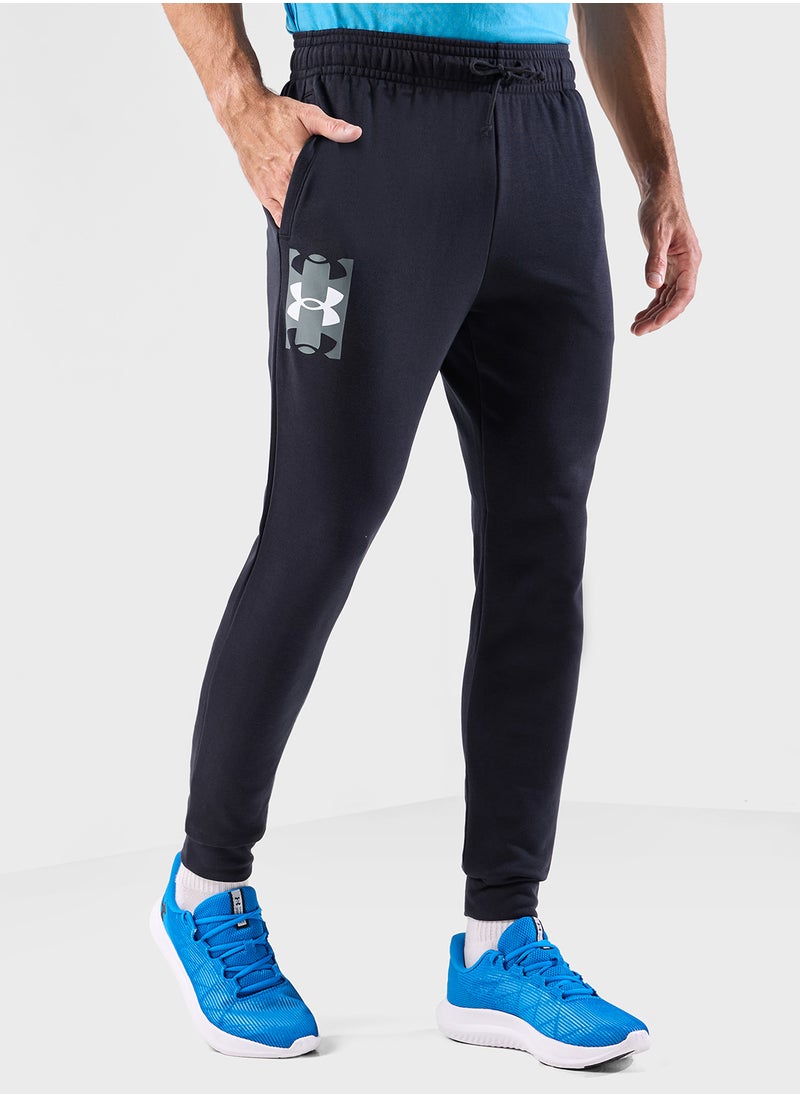 UNDER ARMOUR - Men's Rival Terry Logo Jogger - Image 1
