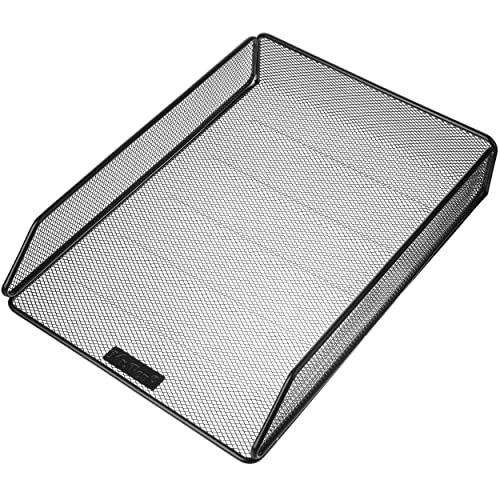 Mr. Pen Mr Pen Mesh Desk Organizer Single Tray with Letter Tray File Holder for Desk Paper Management - Image 1