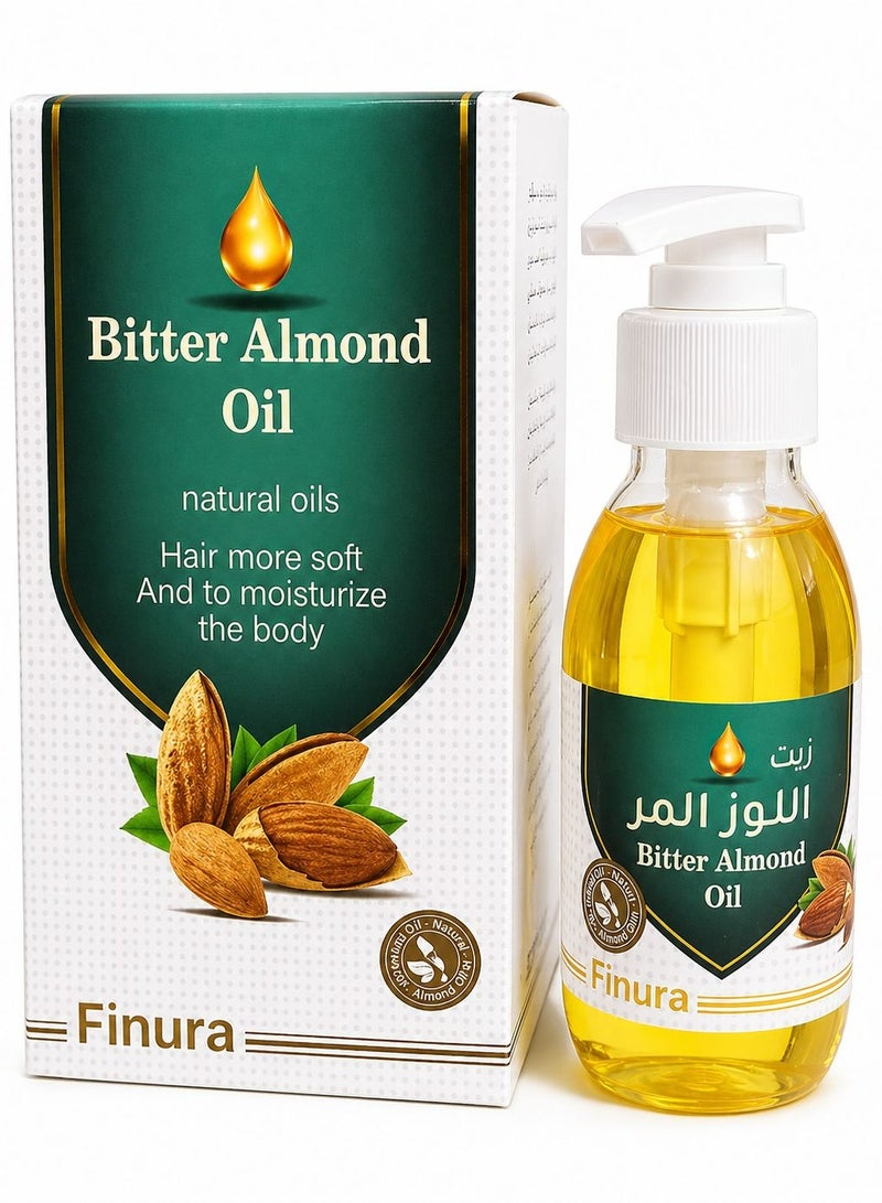 زيت اللوز المر للشعر، يجعله أكثر نعومة ويرطب الجسم، 125 مل - Image 5