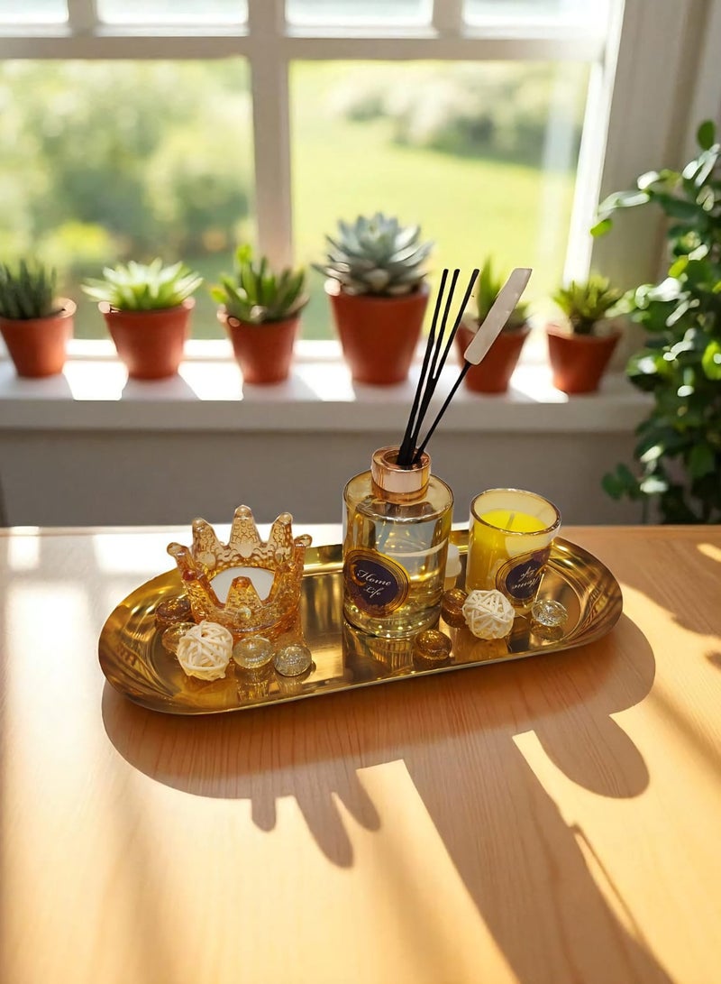 LIFE Home Aromatherapy Set With Steel Tray  Multiple Scents  MultipleColors  - Image 1