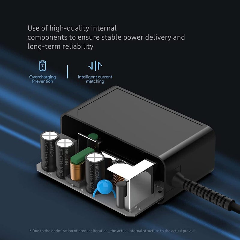 اتش كي واي شاحن بديل 15V لـ Theragun Mini، شاحن Theragun Prime، مسدس تدليك Theragun Mini G4 HXD302-1501500 شاحن بطارية Thera gun UK 15VDC محول تيار متردد كابل إمداد طاقة PSU كابل شحن - Image 5