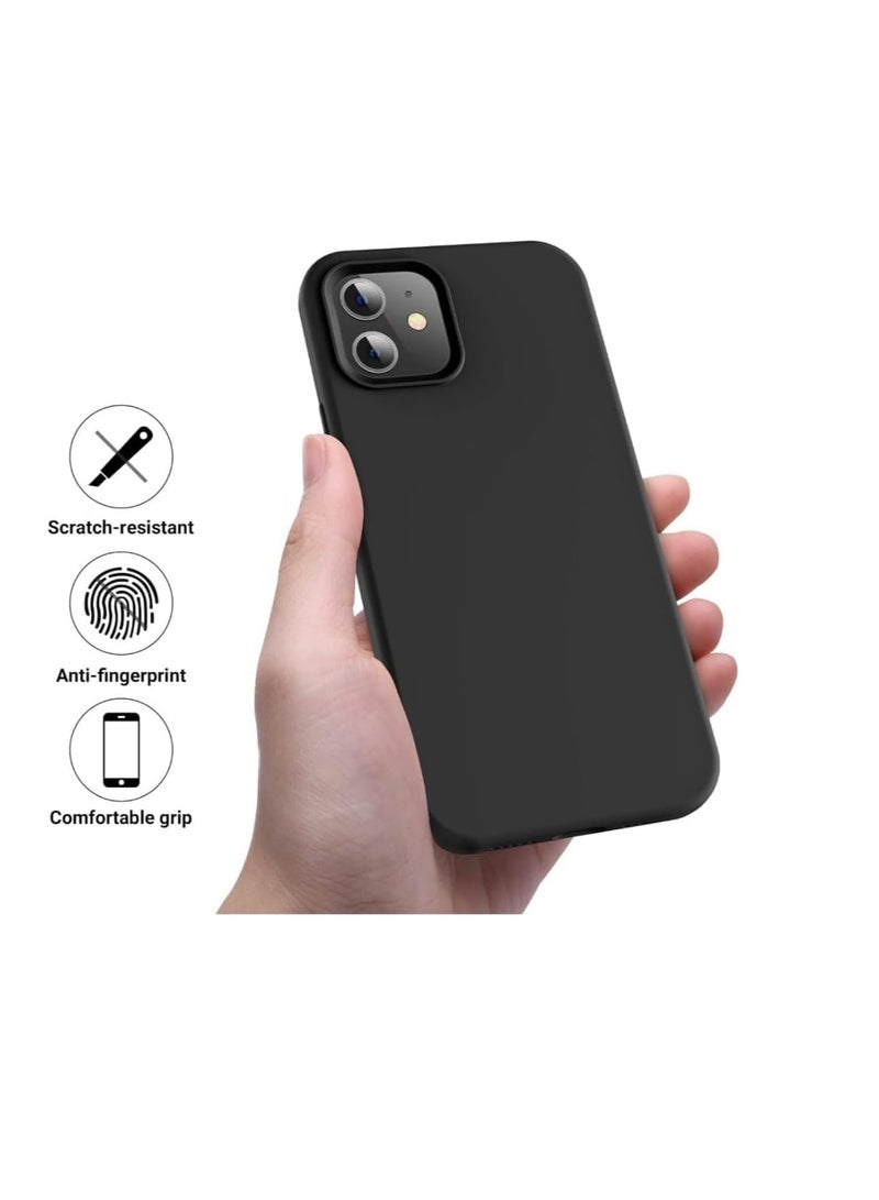 Designed for iPhone 14 Case, Silicone Shockproof Slim Thin Phone Case for iPhone 14 (6.1 inch), (Black)  - Image 3