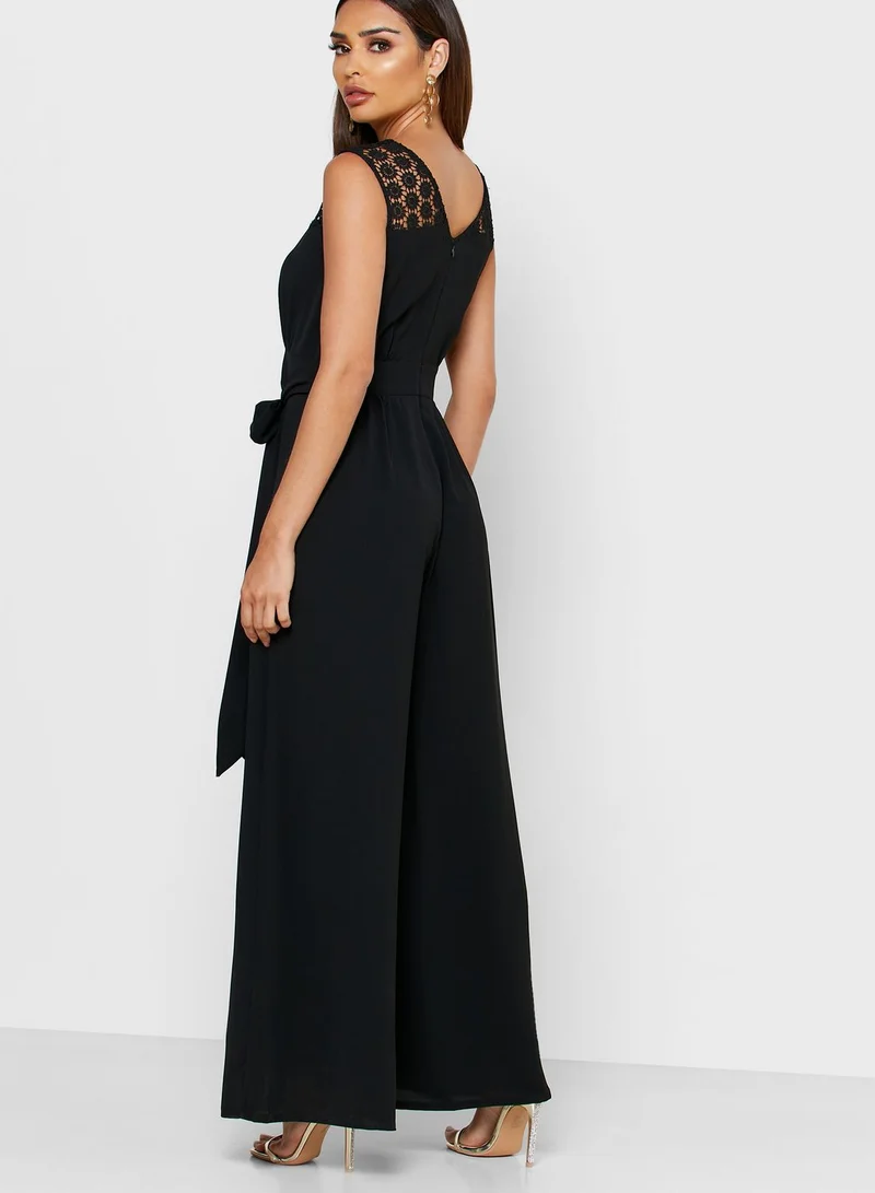 RINA Wide Leg Jumpsuit