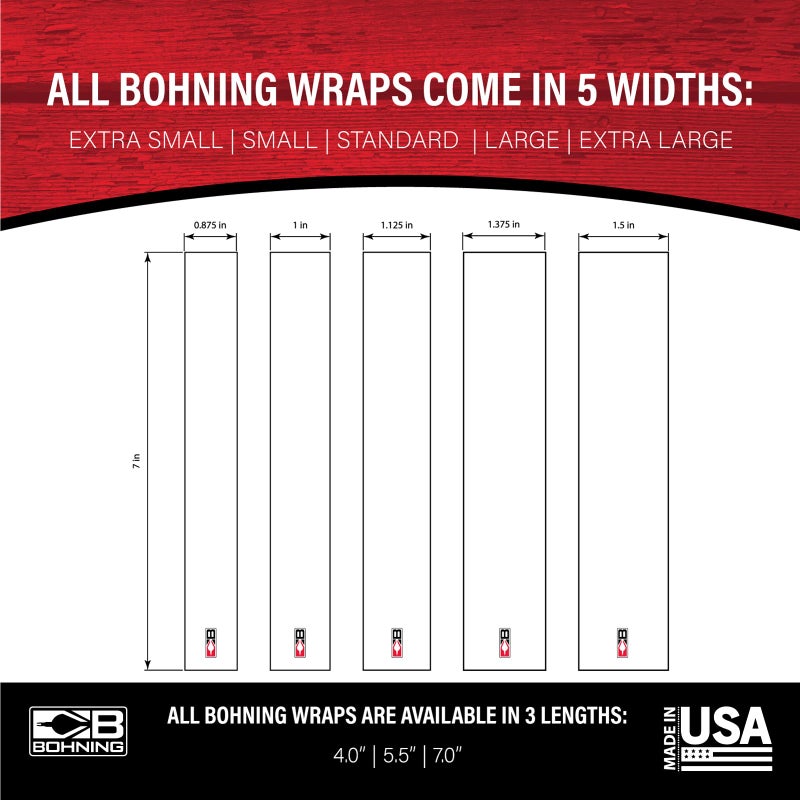 Bohning 7" Traditional Arrow Wraps, Standard, Birch - Image 2