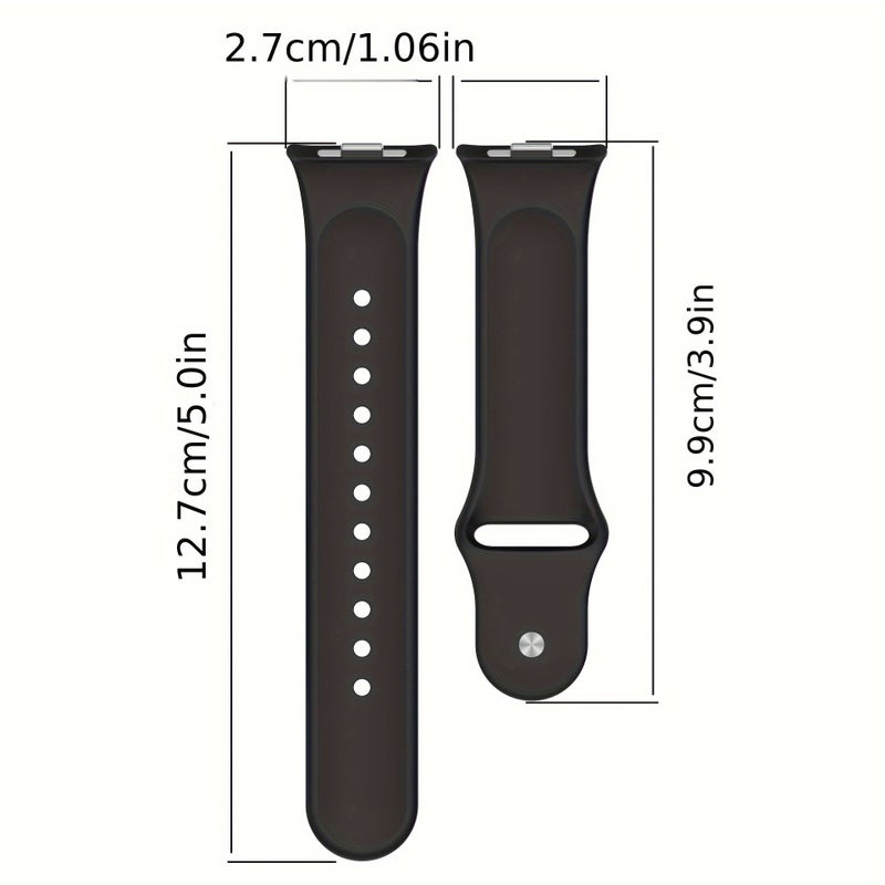 Pink Silicone Strap For Xiaomi Redmi Watch 5 4 Bracelet - Image 2