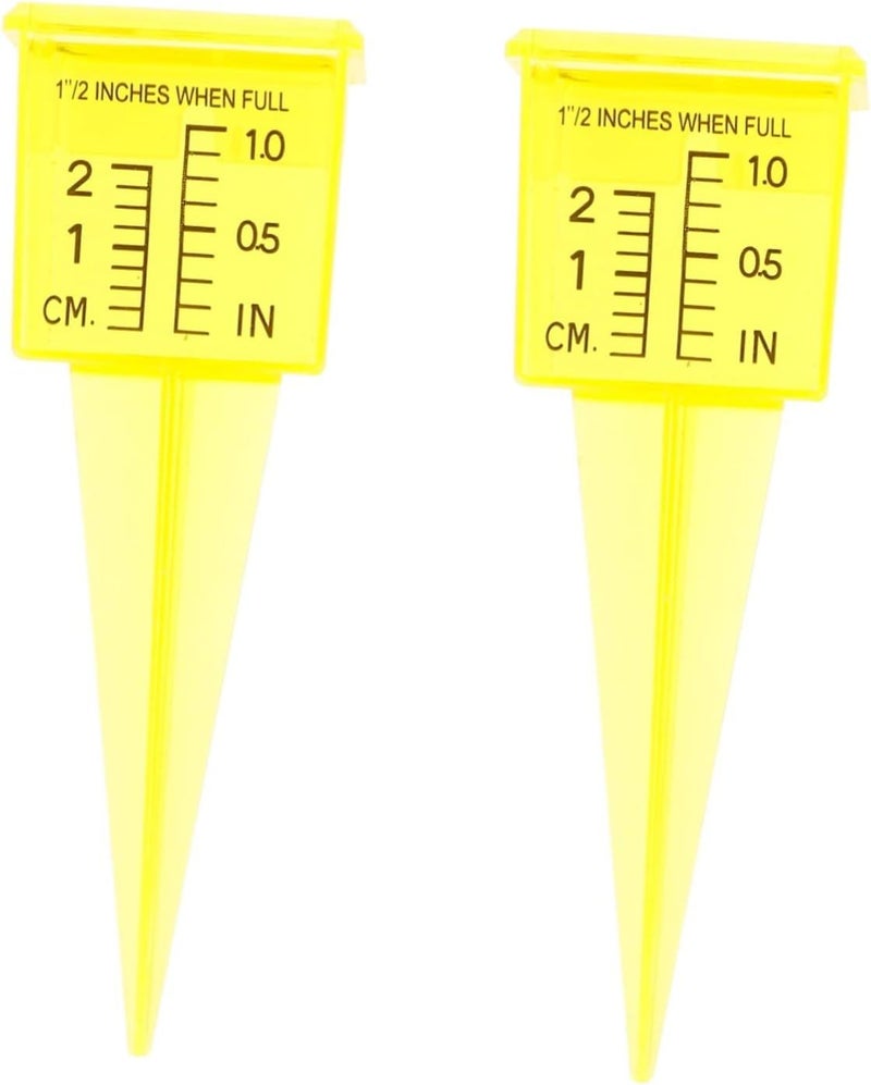 1 Lawn Rain Gauge Wide Mouth Sprinkler Tool for Accurate Garden Measurement - Image 1