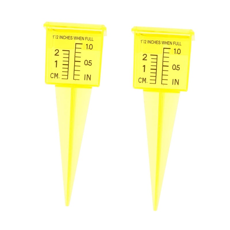 1 Lawn Rain Gauge Wide Mouth Sprinkler Tool for Accurate Garden Measurement - Image 2