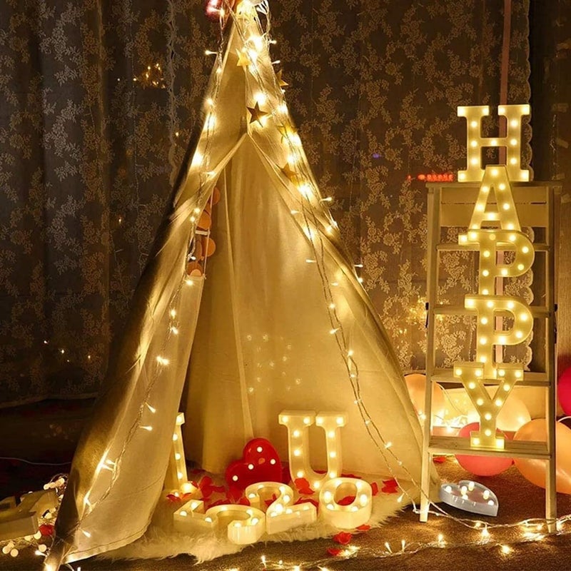 Generic 35 Metre LED Power Pixel Serial String Light 360 Degree Light in Bulb Copper LED Pixel String Light for Home Decoration Diwali Christmas Warm White Pack of 2  - Image 4