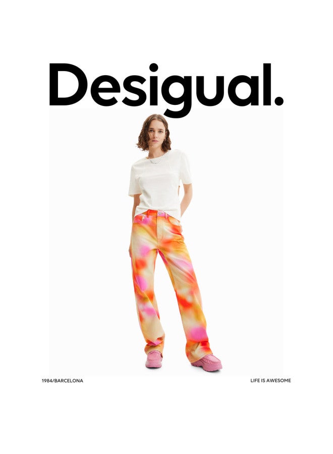 DESIGUAL side Cutout Knit T-shirt - Image 3