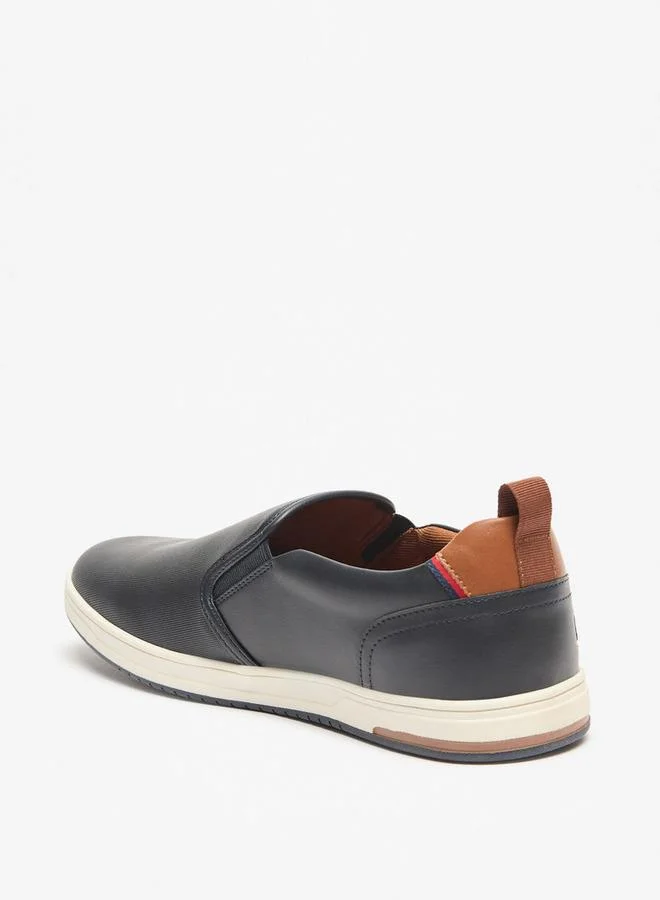 Lee Cooper Men'S Solid Loafers With Pull Tabs