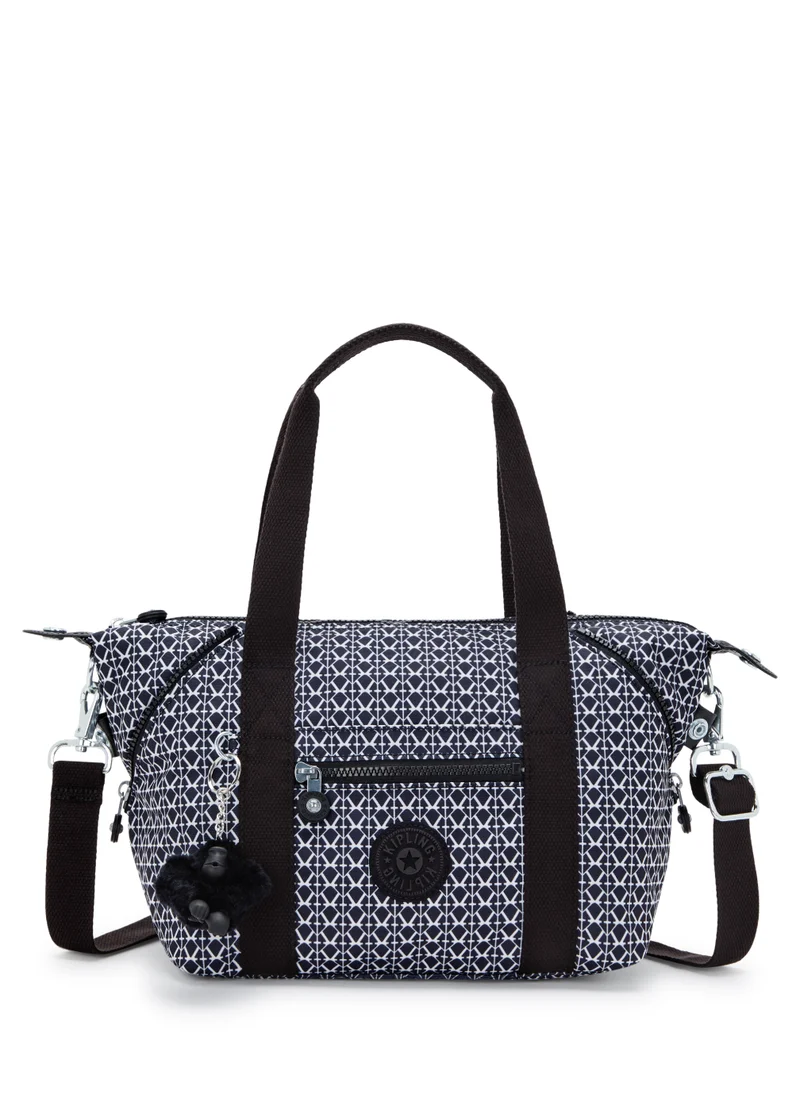 كيبلينغ Art Mini Small handbag (with removable shoulderstrap)Signature Print-I5656DD2