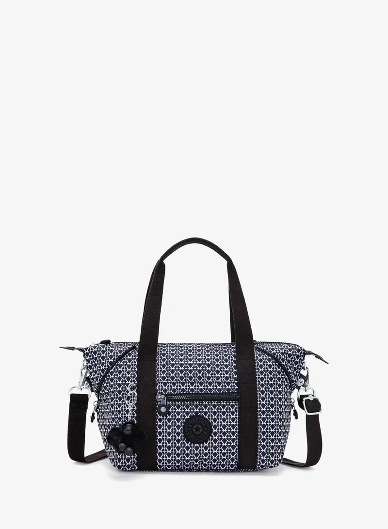 Art Mini Small handbag (with removable shoulderstrap) - Signature Print