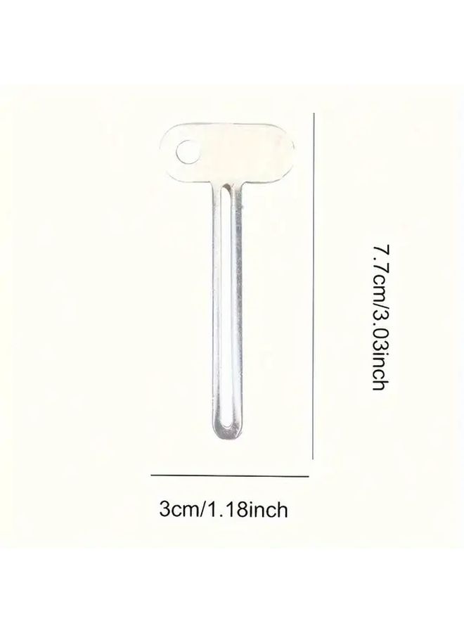 6 Pieces Manual Toothpaste Tube Squeezers And Dispensers Portable Battery Free Easy To Use Bathroom Accessories For Efficient Toothpaste Use Travel Essentials Compact Design Durable Plastic Daily Use Family Household - Image 5