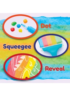 Creativity for Kids Creativity for Kids Squeegeez Magic Reveal Art Kit: Dragon - Gifts for Boys and Girls, Kids Painting Kit for Ages 7-12+  - Image 4