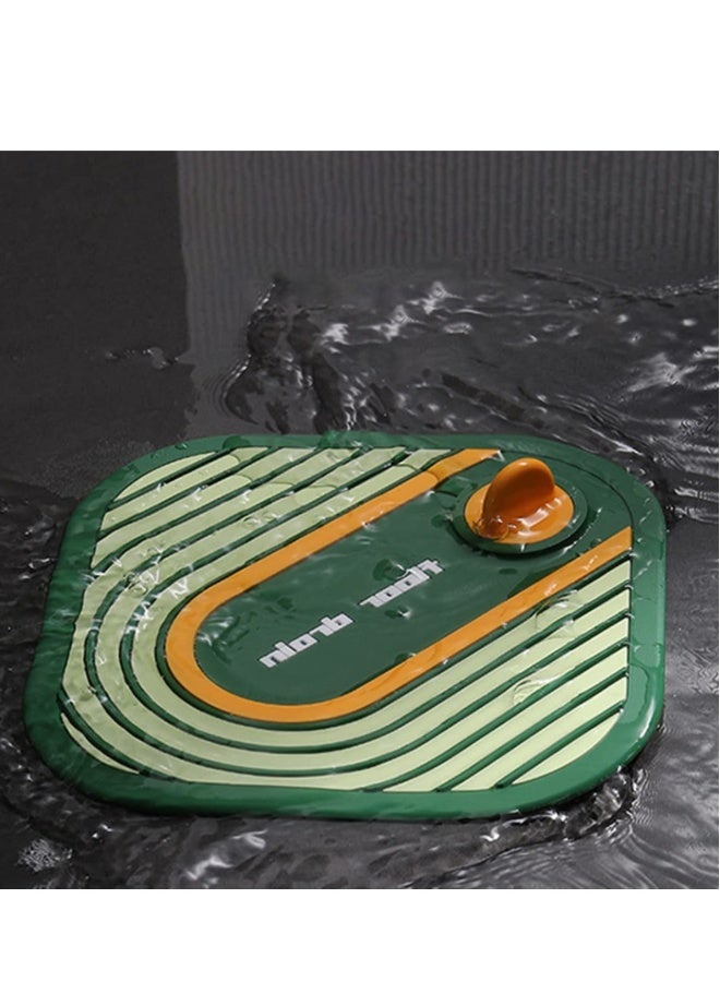 Anti Odor Mat Silicone Bathtub Stopper, Tub Stopper Silicone Floor Drain Anti-Odor Mat, for Kitchen Bathroom Laundry Shower Floor, 2 Pieces - Image 5