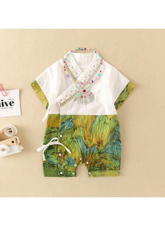 Baby Summer Thin Chinoiserie Bodysuit