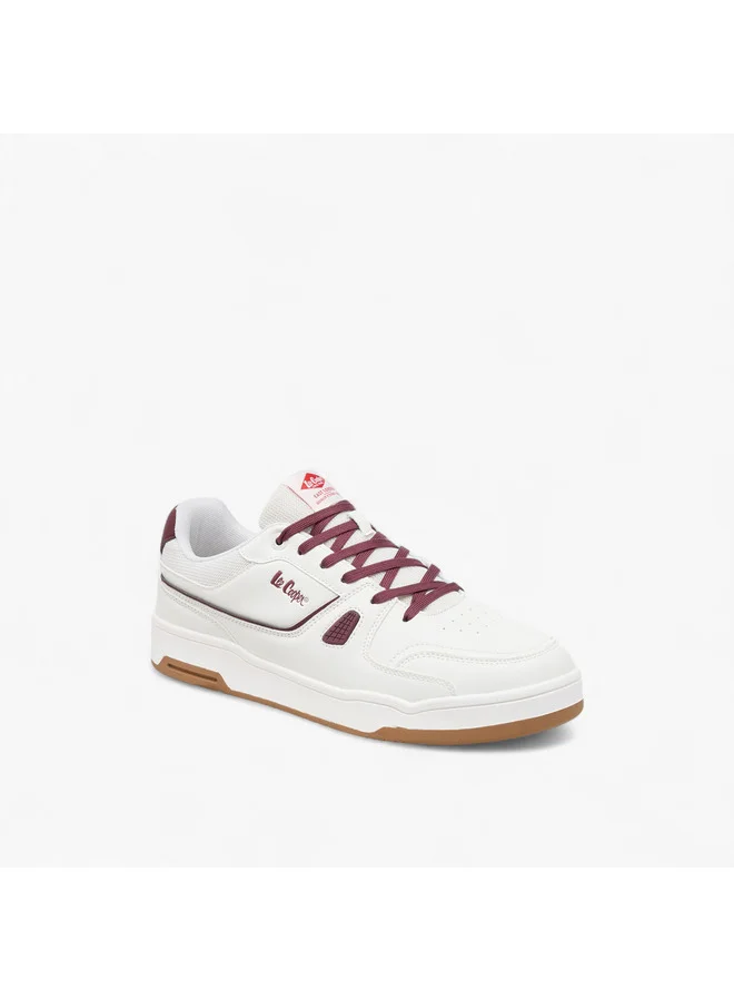 Lee Cooper Men's Panelled Lace-Up Sneakers