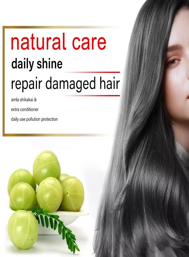 Lilium Black shine & silky Shampoo for Total Damage Protection 450ML - Image 4