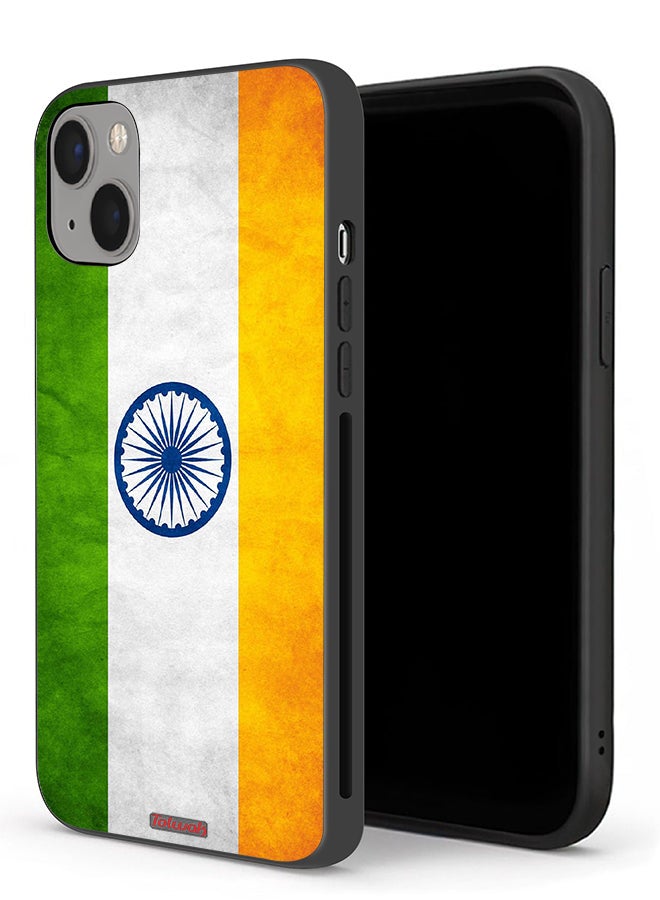 Tolwak Apple iPhone 13 mini Protective Case Luminous Indian Flag - Image 1