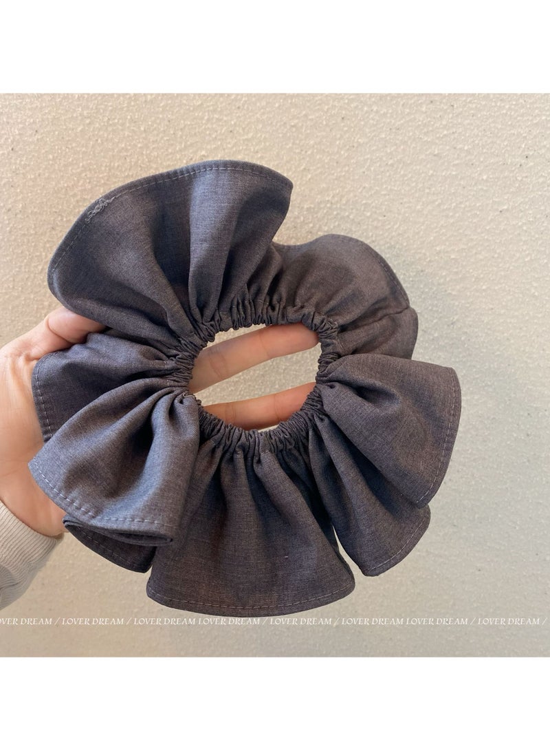 Goolsky 1pc Large Vintage Simple Style Fabric Hair Band with High Quality - Image 2