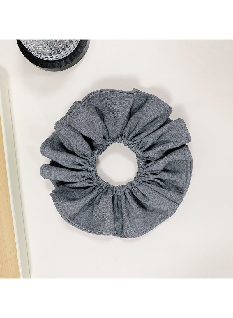 Goolsky 1pc Large Vintage Simple Style Fabric Hair Band with High Quality - Image 4