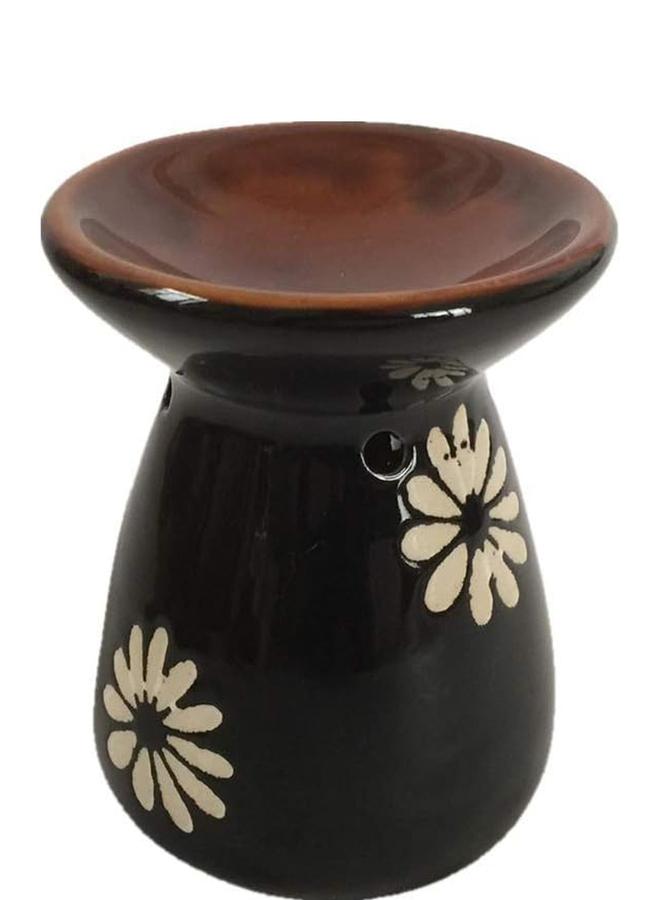 Orchid Ceramic Incense Burner