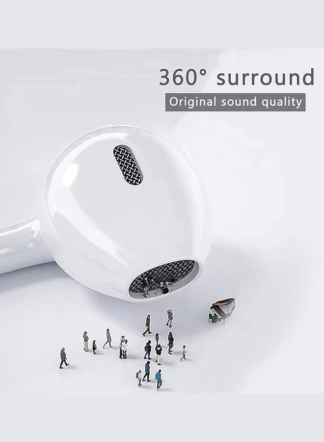 Wired Earphones for All type of Phones - White  - Image 4