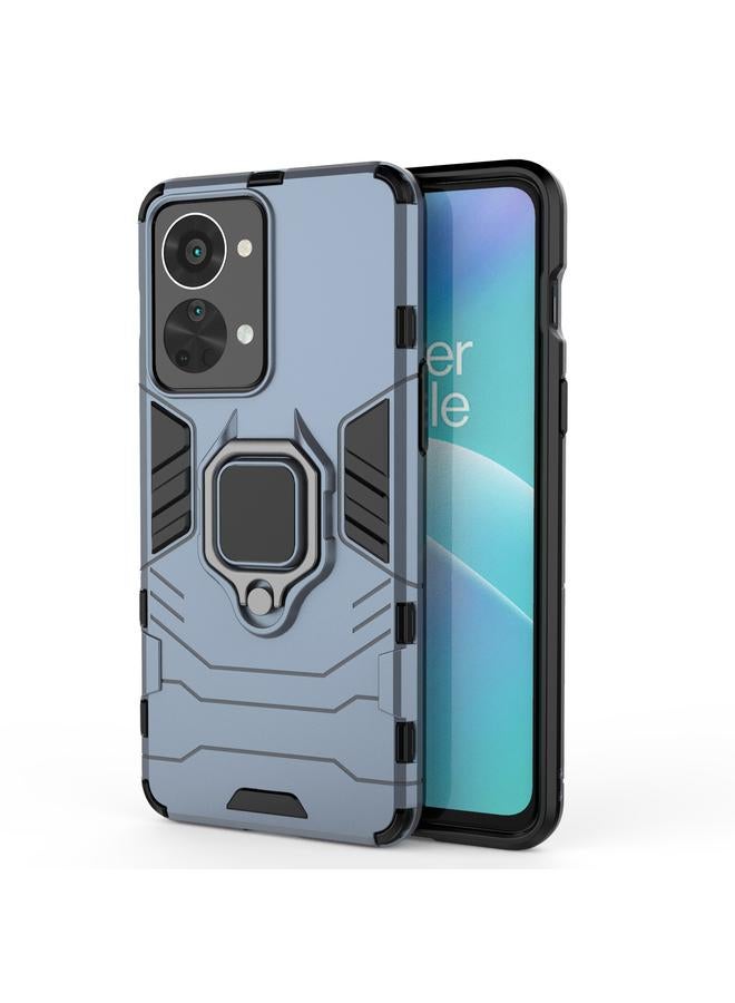 حافظة لهاتف OnePlus Nord 2T 5G مع حامل حلقة مغناطيسية من PC + TPU
