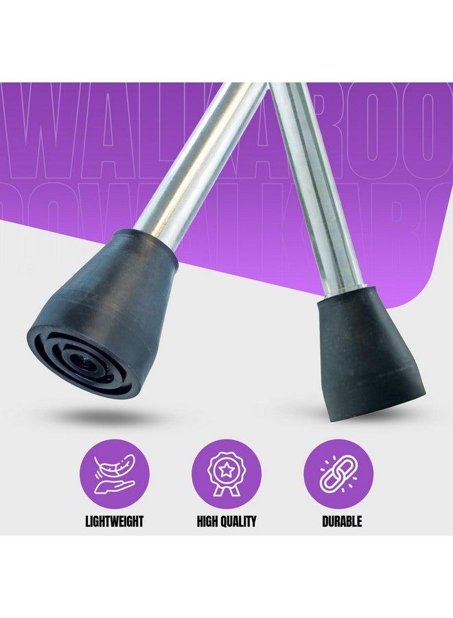 Geospace Adjustable Walkaroo Xtreme Steel Stilts for Kids - Indoor/Outdoor Play, Exercise, Steel Stilts for Adults- Up to 250 lbs, Height Adjustable Walking Stilts, Kids Stilts - Red - Image 4