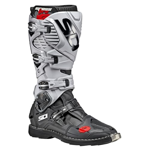 Sidi Crossfire 3 TA Offroad Boots (9.5/43, Black/Ash) - Image 1