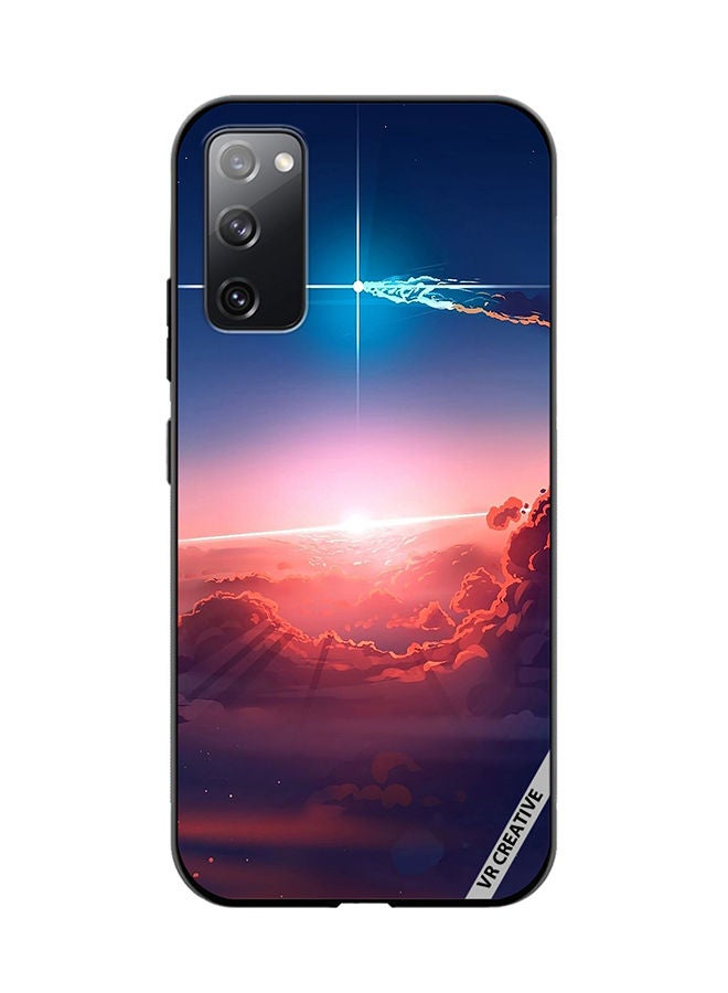 VR CREATIVE Protective Case Cover For Samsung Galaxy S20 FE 5G Nature Light Design Multicolour - Image 1