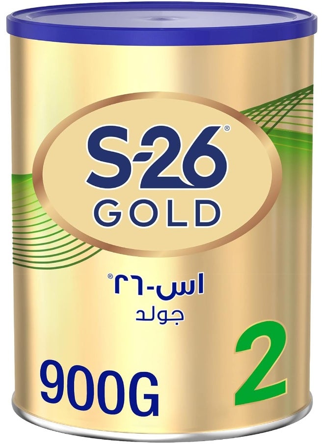 S.26 نستله إس 26 جولد ستيج 2 تابع الصيغة ، من 6 إلى 12 شهرا ، 900 جرام  - Image 1