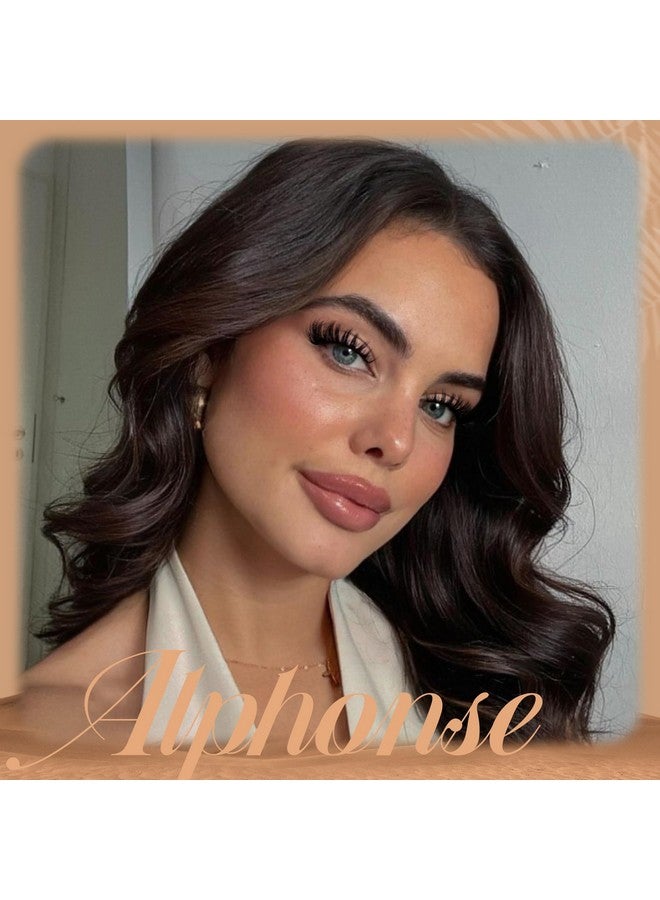 alphonse Fluffy Lash Clusters 5D Volume Lashes Clusters 10-16mm Cluster Eyelash Extensions Wispy DIY Individual Lashes Extension Soft False Eyelashes Clusters by ALPHONSE - Image 3