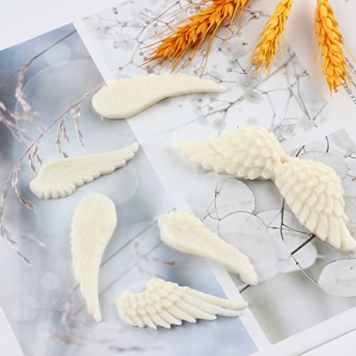 Mujiang Angel Wings Fondant Silicone Molds For Cake Decorating Chocolate Candy Resin Clay Set Of 4 - Image 5