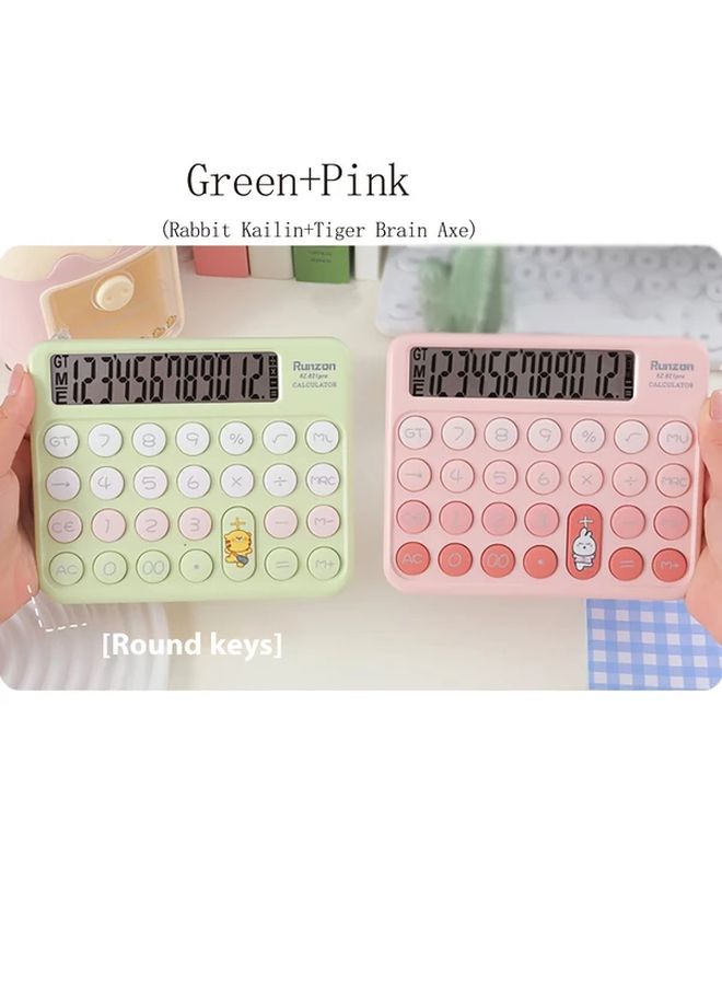 Panda Fairy Office Calculator Cute Keyboard Design Battery Powered - Image 1