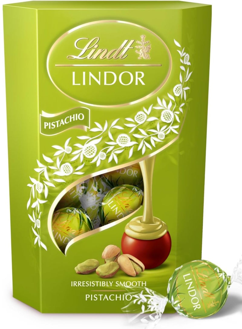 Lindt Lindor Pistachio Chocolate 200grams - Image 1