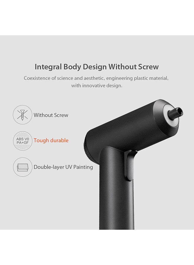 Xiaomi Mijia Electric Screwdriver 3.6V 2000mah Battery Patent Cordless Design 5N.M Torque 12PC S2 Bits PH H SL Black - Image 5