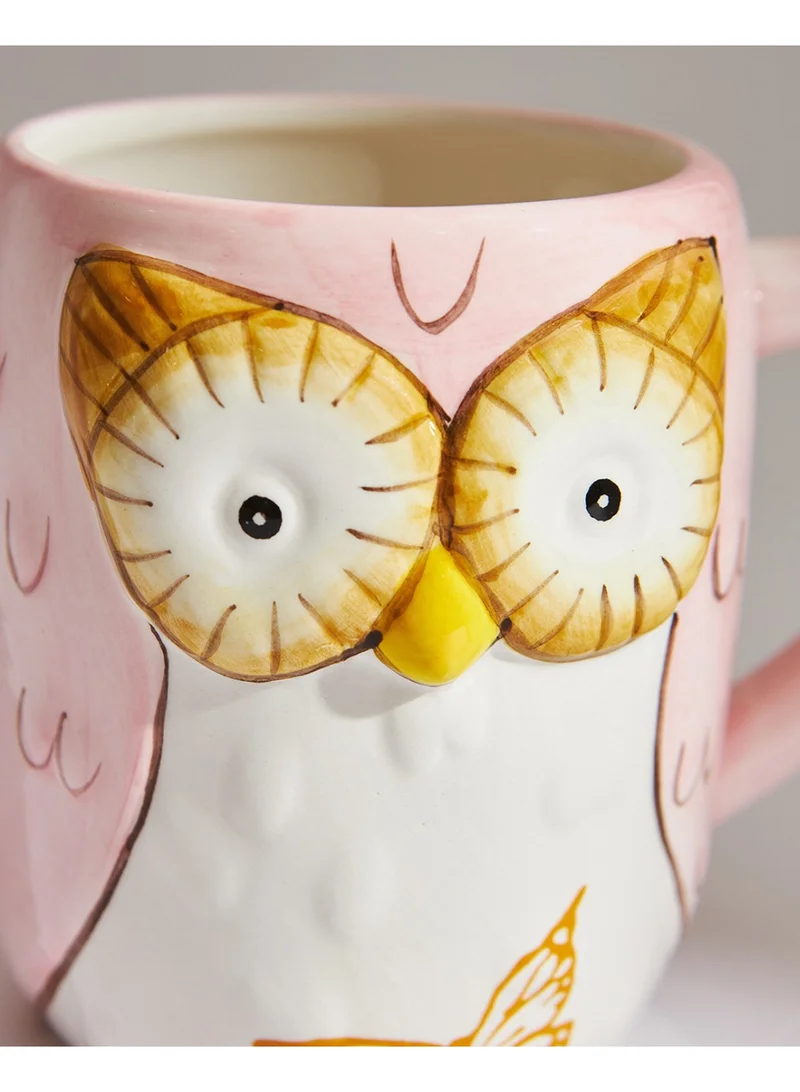 Chumbak Owl-some Coffee Mug - Pink
