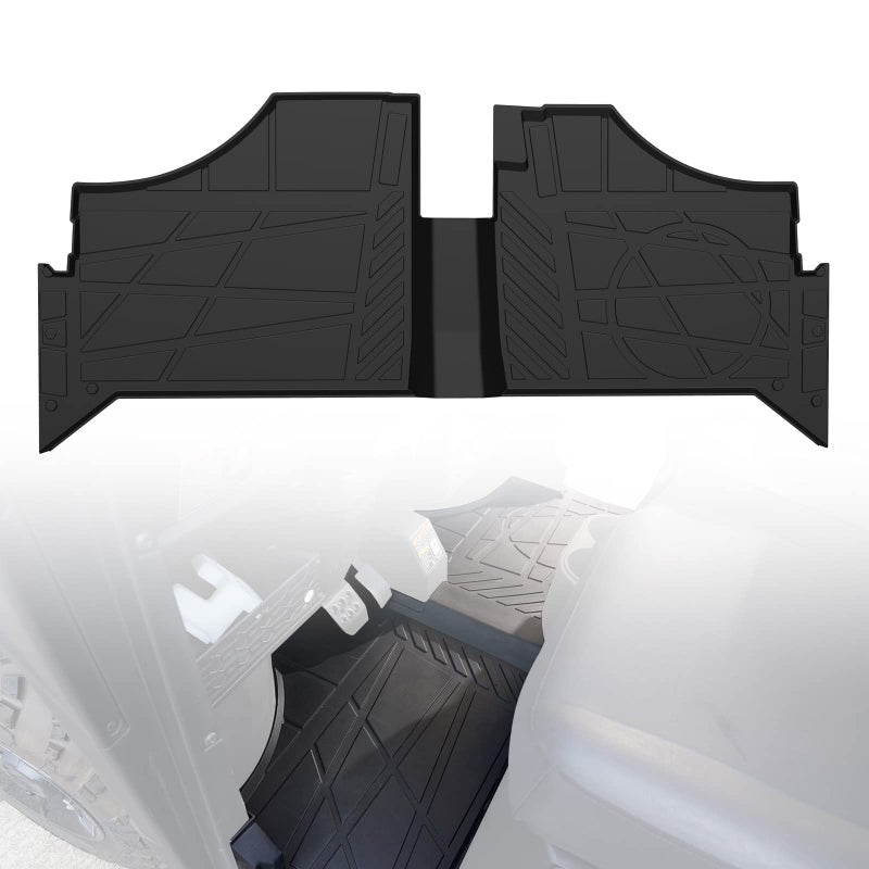 A UTV PRO Floor Mat for Polaris Ranger SP 570Crew SP 570 2022 2023 Accessories UTV Front Row Custom Fit Floor Slush Liners All Weather TPE Material Protection Replace OEM 2889186