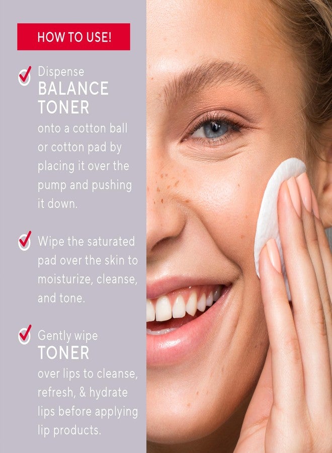 Mirabella Balance Toner for Face, Unscented Alcohol-Free Toner Offers Restorative Hydration & Cleansing for All Skin Types, Even Sensitive Skin, with Hyaluronic Acid, Glycerin, Aloe, & Witch Hazel - Image 4