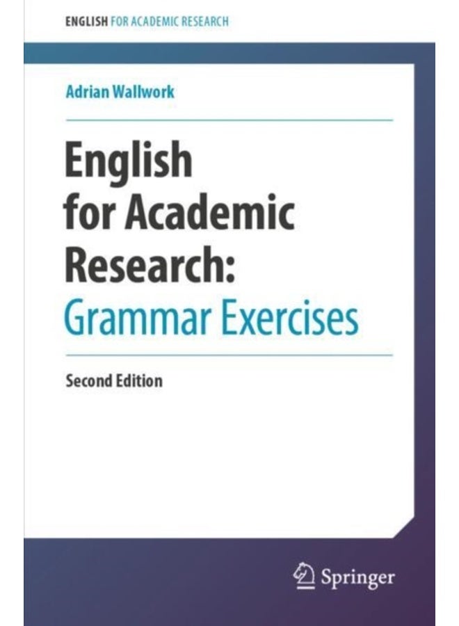 English for Academic Research : Grammar Exercises (English for Academic Research) (2ND)