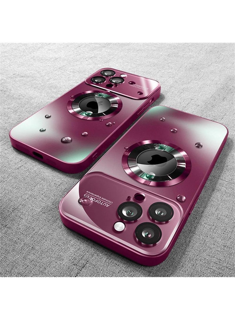 Y&D Applicable To Apple 11 Matte Standard Leakage Magnetic Large Window Mirror Mobile Phone Protective Case - Image 4