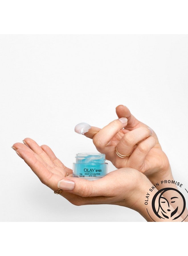 جل أولاي لترطيب العيون بعمق مع حمض الهيالورونيك للعيون المتعبة، جل مرطب، خيار، 0.5 أونصة سائلة - Image 3