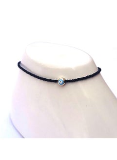 Alwan Medium Size Evil Eye Anklet For Women Ee3537Fblb  - Image 3