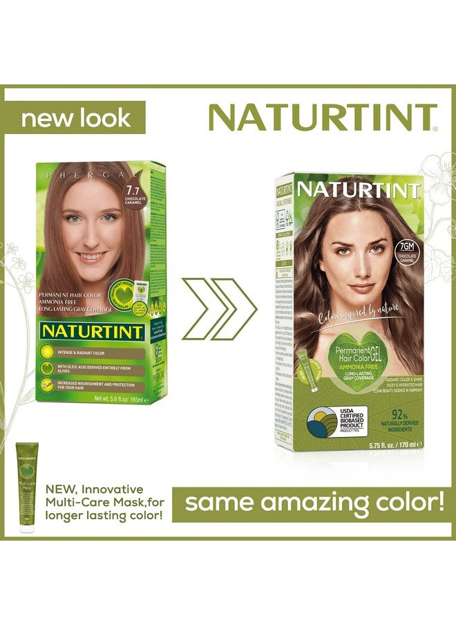 NATURTINT Permanent Hair Color 7Gm Chocolate Caramel (Pack Of 6) Ammonia Free Vegan Cruelty Free Up To 100% Gray Coverage Long Lasting Results  - Image 4