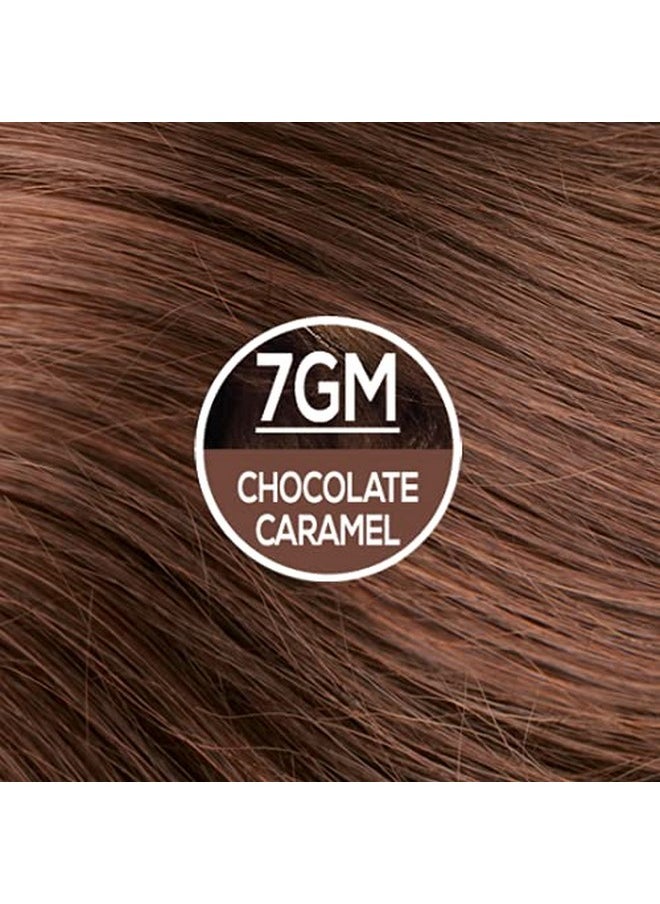 NATURTINT Permanent Hair Color 7Gm Chocolate Caramel (Pack Of 6) Ammonia Free Vegan Cruelty Free Up To 100% Gray Coverage Long Lasting Results  - Image 3